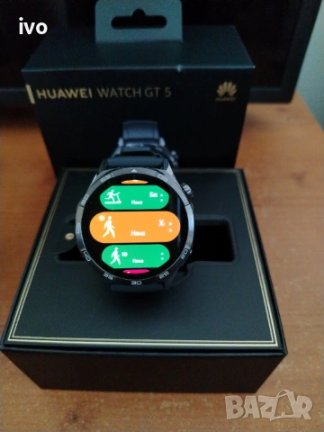 HUAWEI Watch GT 5, снимка 5 - Смарт часовници - 54429460