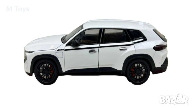 Метална кола BMW XM 1:24 – мощ, стил и реалистични ефекти!