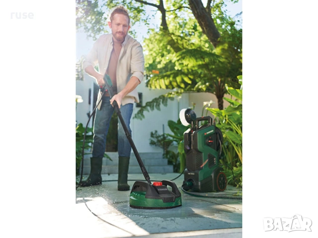 НОВИ! Четка за водоструйка Parkside Kärcher ротационна за почистване на повърхности, снимка 4 - Парочистачки и Водоструйки - 53988931