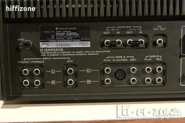Ресивър  Kenwood kr-7060 , снимка 6 - Ресийвъри, усилватели, смесителни пултове - 54698656