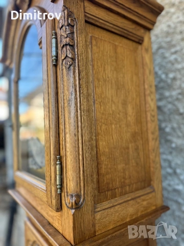 Паркетен механичен часовник Grandfather Clock – Urgos Германия, 3 тежести, снимка 7 - Антикварни и старинни предмети - 54406234