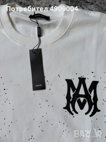 тениска на Amiri , снимка 3 - Тениски - 55547322