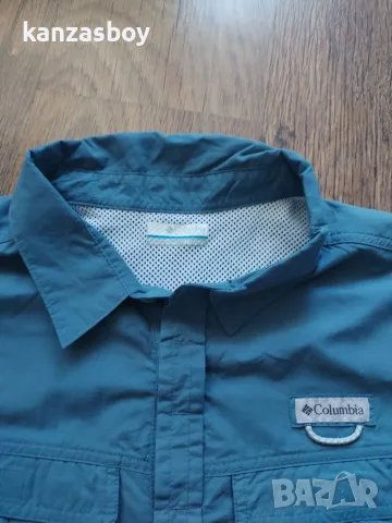 Columbia Men's Short Sleeve Shirt Cascades Explorer Short - МЪЖКА ТРЕКИНГ РИЗА като нова 2ХЛ, снимка 5 - Ризи - 55695122