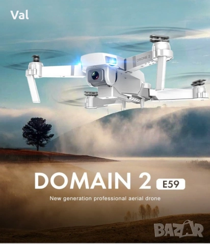 Иновативен мини дрон с висока резолюция от 4К HD - DRON E59 (4K+BAG）, снимка 15 - Дронове и аксесоари - 54841870