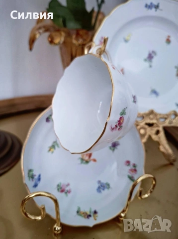 Чаша Meissen , снимка 7 - Антикварни и старинни предмети - 54989140