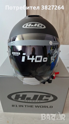 Каска чисто нова HJC I40N , снимка 4 - Аксесоари и консумативи - 54969481