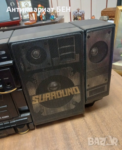 „МАСИВНА 90s SURROUND SOUND SYSTEM – MASTER SRR 9149“ 🔥, снимка 13 - Антикварни и старинни предмети - 54480703