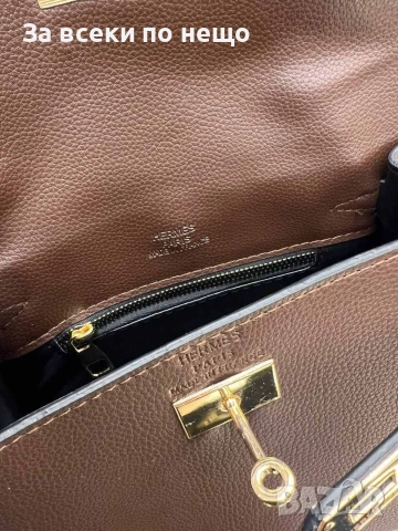 Hermes Дамска Чанта - Различни Цветове Код A1554, снимка 5 - Чанти - 55159226
