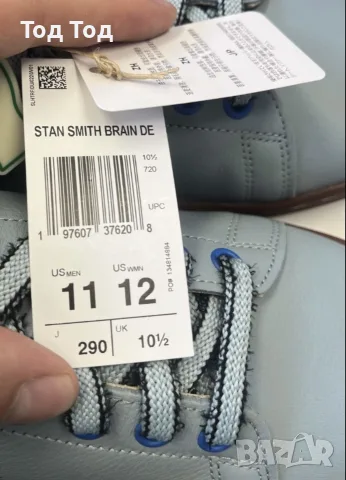 Adidas Stan Smith x Brain Dead Bahia light blue 44/45, снимка 5 - Маратонки - 55603467