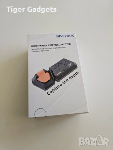 DIVEVOLK Underwater External Shutter за SeaTouch 4 Max Series – Подводен Bluetooth спусък за смартфо, снимка 9 - Друга електроника - 55045813