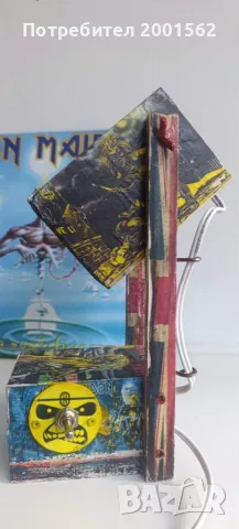 Настолна лампа на тема Iron Maiden, снимка 6 - Настолни лампи - 55309511