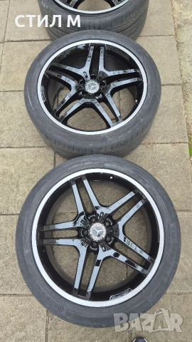 Продавам Оригинални AMG 21 цола, за Мерцедес, снимка 4 - Гуми и джанти - 54480916