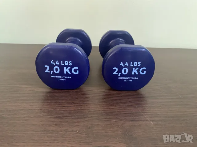 Гирички 2 х 2 кг, снимка 2 - Фитнес уреди - 55336747