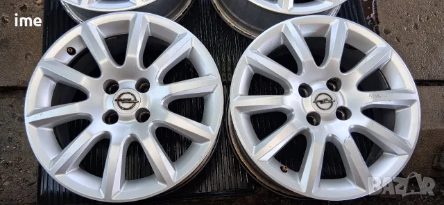 4бр. ляти джанти 6.5J16 ET37. 4x100мм. Свалени са от Opel Corsa. Стават и на Meriva, Combo, Astra.., снимка 11 - Гуми и джанти - 55316954