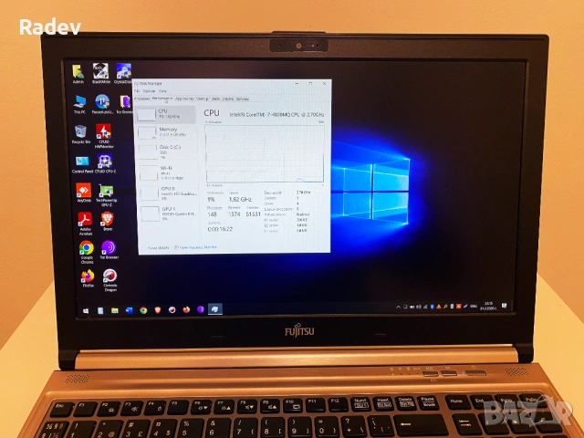 FUJITSU CELSIUS H730-Workstation-Laptop HIGH End-Като Нов , снимка 4 - Лаптопи за дома - 54103279