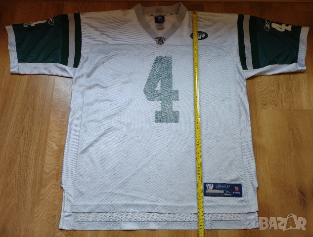 NFL Jursey / New York JETS , #4 Brett Favre , Reebok, снимка 13 - Спортни дрехи, екипи - 54666634