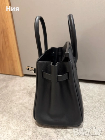 Дамска чанта телешка кожа Hermes, снимка 3 - Чанти - 55021876