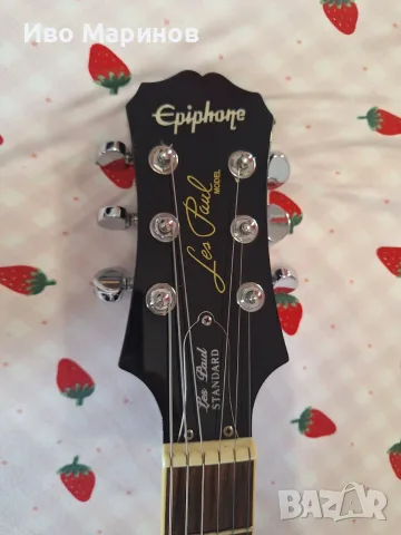 Epiphone Les Paul Standart, снимка 3 - Китари - 55358829