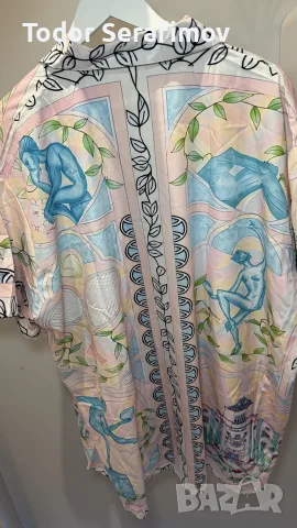 Мъжка риза с къс ръкав XXXL, снимка 2 - Ризи - 55334899