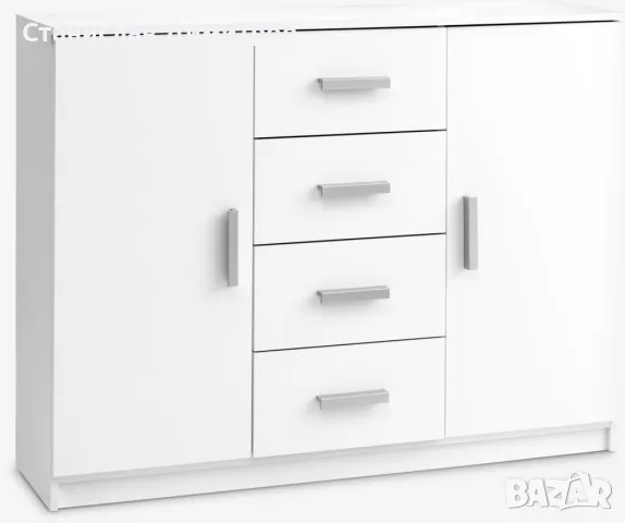 Бюфет TAPDRUP 2 врати бял