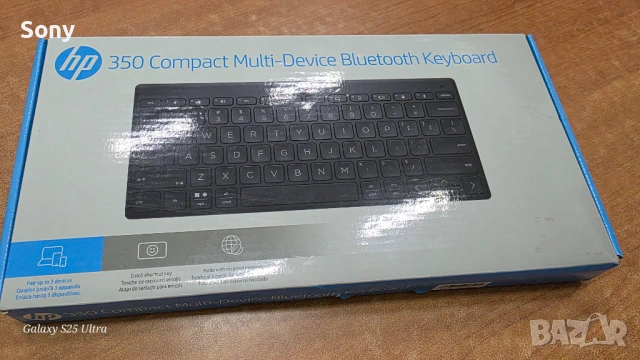Компактна Bluetooth клавиатура HP 350