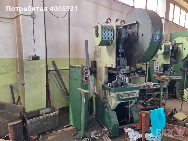  Ексцентрик преса 40 тона (400 kN), снимка 2 - Други машини и части - 55573749
