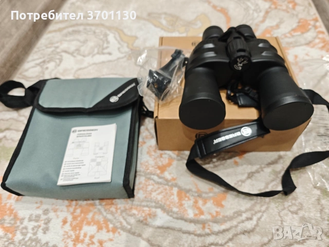 продавам чисто нов немски бинокъл BRESSER Spezial Zoomar 7-35×50 