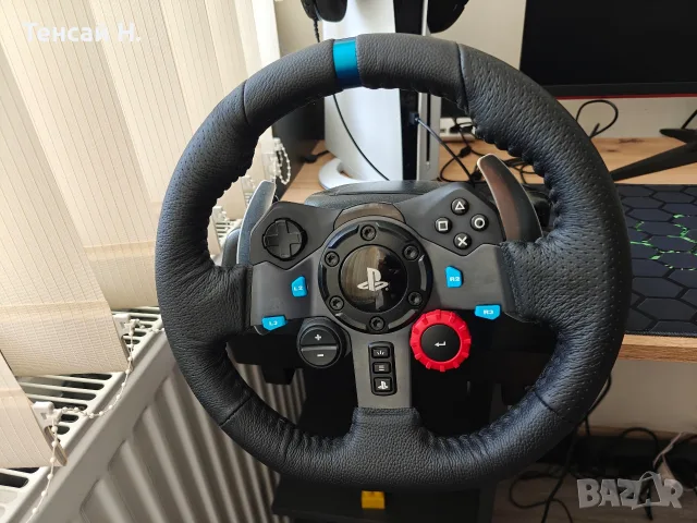 Волан Logitech G29, снимка 8 - Джойстици и геймпадове - 55632610
