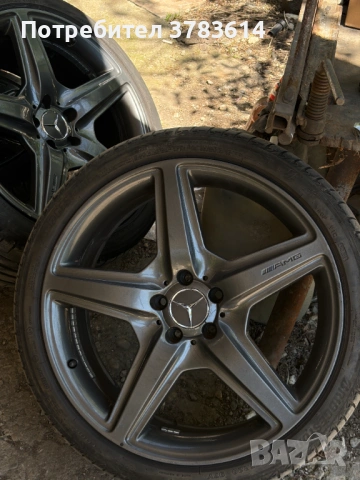 Оригинални AMG джанти 20" Sport пакет (степенъчни) с летни гуми — Mercedes E/C/CLS/S-class/CL/