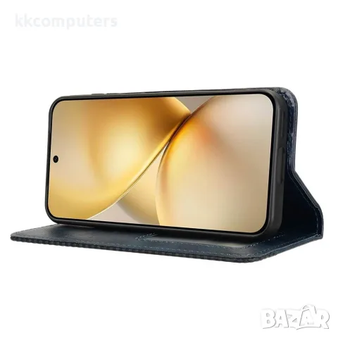 За vivo X200 5G Ретро Кожен Калъф Тефтер със Стойка, Портфейл и Скрийн Протектор – 4 цвята, снимка 7 - Калъфи, кейсове - 55652096