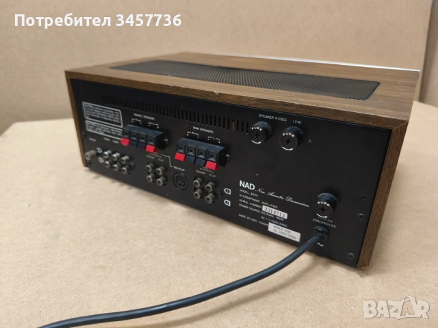 Стерео усилвател NAD 3030 Винтидж красавец , снимка 12 - Ресийвъри, усилватели, смесителни пултове - 54842483