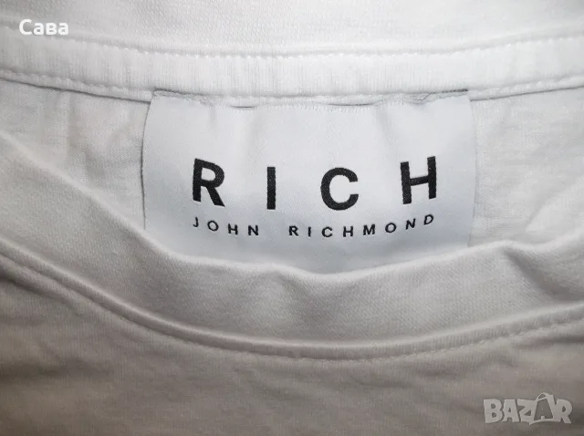 Тениски JOHN RICHMOND, ALESSANDRO ZAVETTI  мъжки,С-М, снимка 2 - Тениски - 55618891