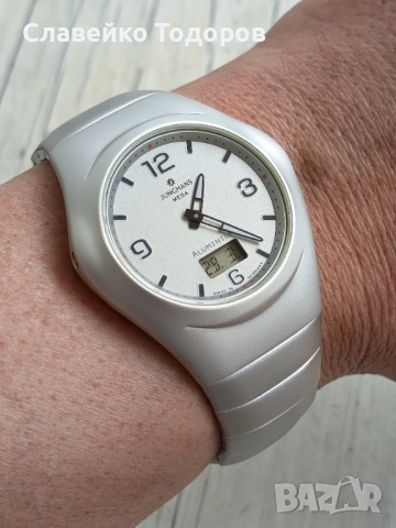 Junghans Mega Radio Aluminium , снимка 4 - Мъжки - 54019126