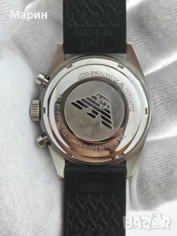 Emporio Armani Хронограф, снимка 5 - Мъжки - 54917097
