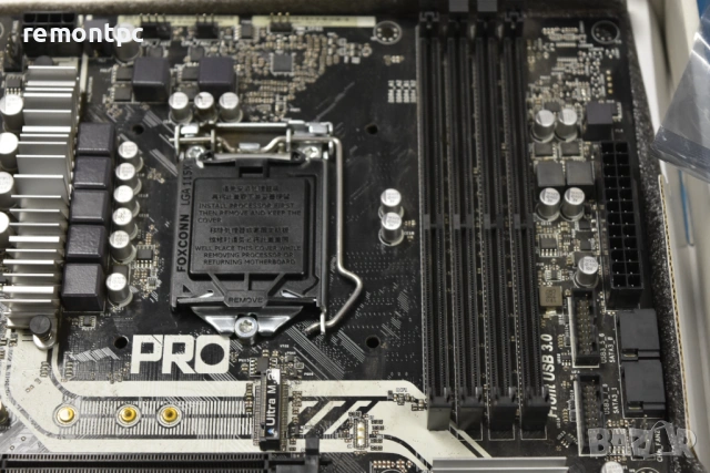 Asrock H270M Pro4 дънна платка в кутия и аксесоари 1151 DDR4, снимка 7 - Дънни платки - 54945943