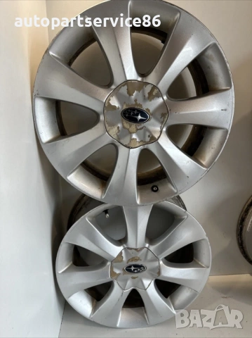 Алуминиева джанта 6 спици 8x18 ET55 за Subaru Tribeca 3.0 V6 (2009) , снимка 3 - Части - 54254953