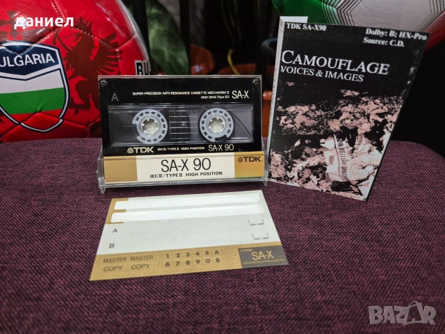 Качествени аудио касети TDK SA-X 90 - TYPE II с хубави записи на Depeche Mode и Camouflage, снимка 2 - Аудио касети - 55232087