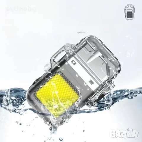 ЕЛЕКТРИЧЕСКА ЗАПАЛКА С LED ФЕНЕР 3 В 1 С 3 РЕЖИМА, ВОДОУСТОЙЧИВА, USB Type-C, снимка 2 - Такъми - 55482313