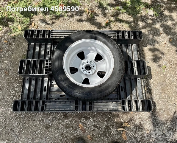 НОВО Резервна гума+АЛУМИНИЕВА ДЖАНТА 15цола 4x100 за Opel,Chevrolet,Fiat, снимка 8 - Гуми и джанти - 55283507