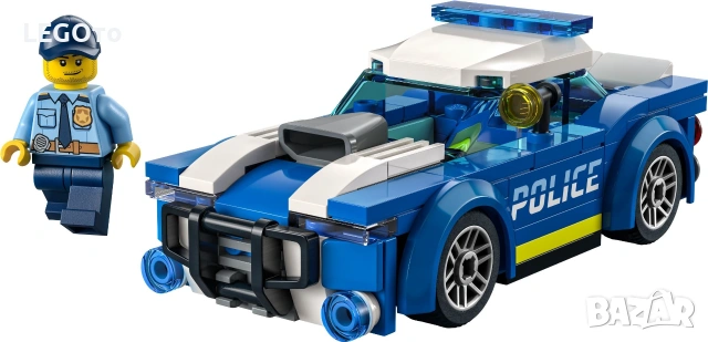 НОВО ЛЕГО 60312 Сити - Полицейска кола LEGO 60312 City - Police Car, снимка 2 - Конструктори - 55110219