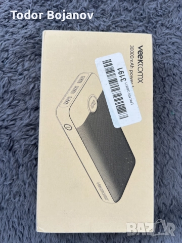 VEEKTOMX Power Bank 30000mAh PD 20W 