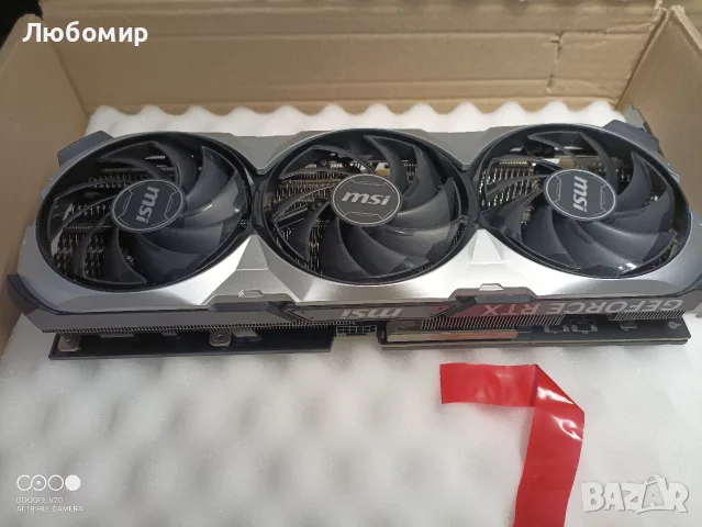 Видеокарта MSI - GeForce RTX 4070 Ti VENTUS 3X E1 OC, 12GB, GDDR6X , снимка 2 - Видеокарти - 55467947