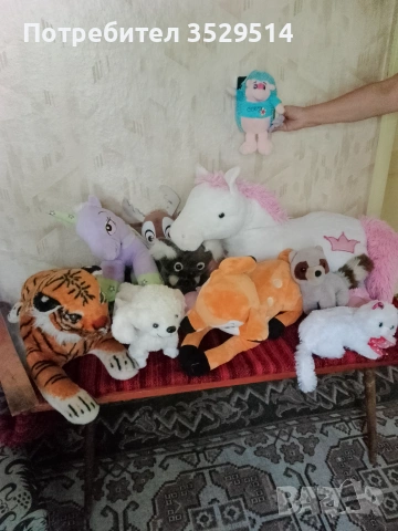 Продавам детски плюшени играчки 
