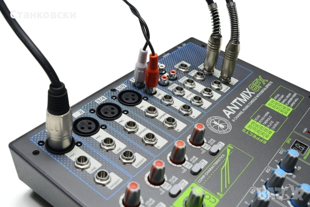 Свободен за продажба миксер ANT ANTMIX 8FX, снимка 3 - Ресийвъри, усилватели, смесителни пултове - 55273129