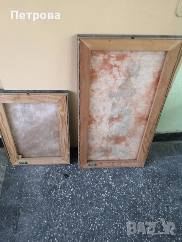 2 африкански картини върху платно. , снимка 2 - Картини - 54063257