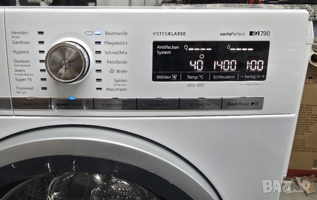 Продавам Инверторна Пералня SIEMENS iQ790 А+++ 8кг 1400 оборота Германия, снимка 6 - Перални - 54182255