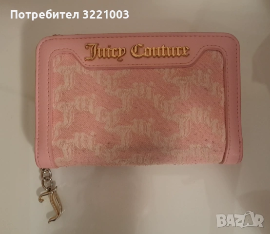 Дамско розово портмоне Juicy couture 