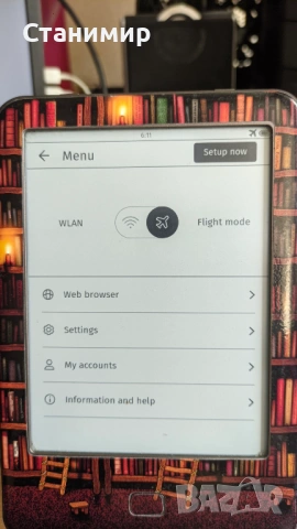 Електронна книга Tolino Shine eReader с 800 книги 6 inch с подсветка и калъф, снимка 9 - Електронни четци - 54106476