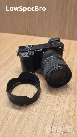 Пълен сет: Sony a6400 (Само 3822 кадъра!) + Sigma 18-50mm f/2.8 + Аксесоари, снимка 8 - Фотоапарати - 55418554