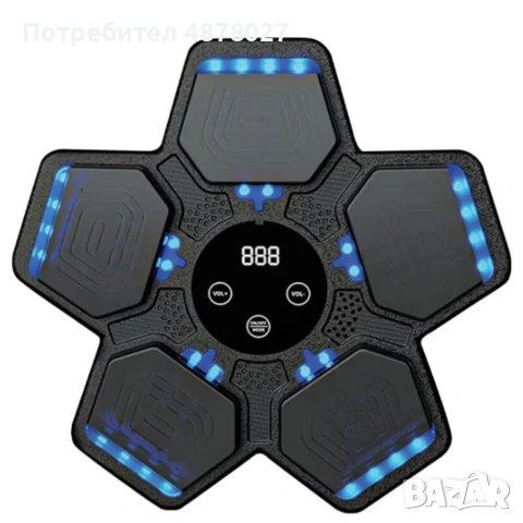 Интелигентна музикална боксова дъска - Bluetooth, Led дисплей и лесен монтаж